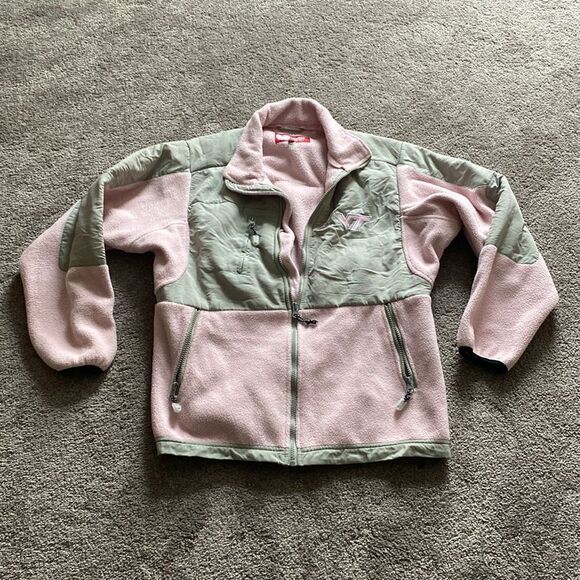 Collegiate Licensed Product Virginia Tech VT Hokies Pink Gray Fleece SIZE L - Picture 1 of 5